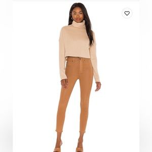 7 for All Mankind Penny coated skinny jeans